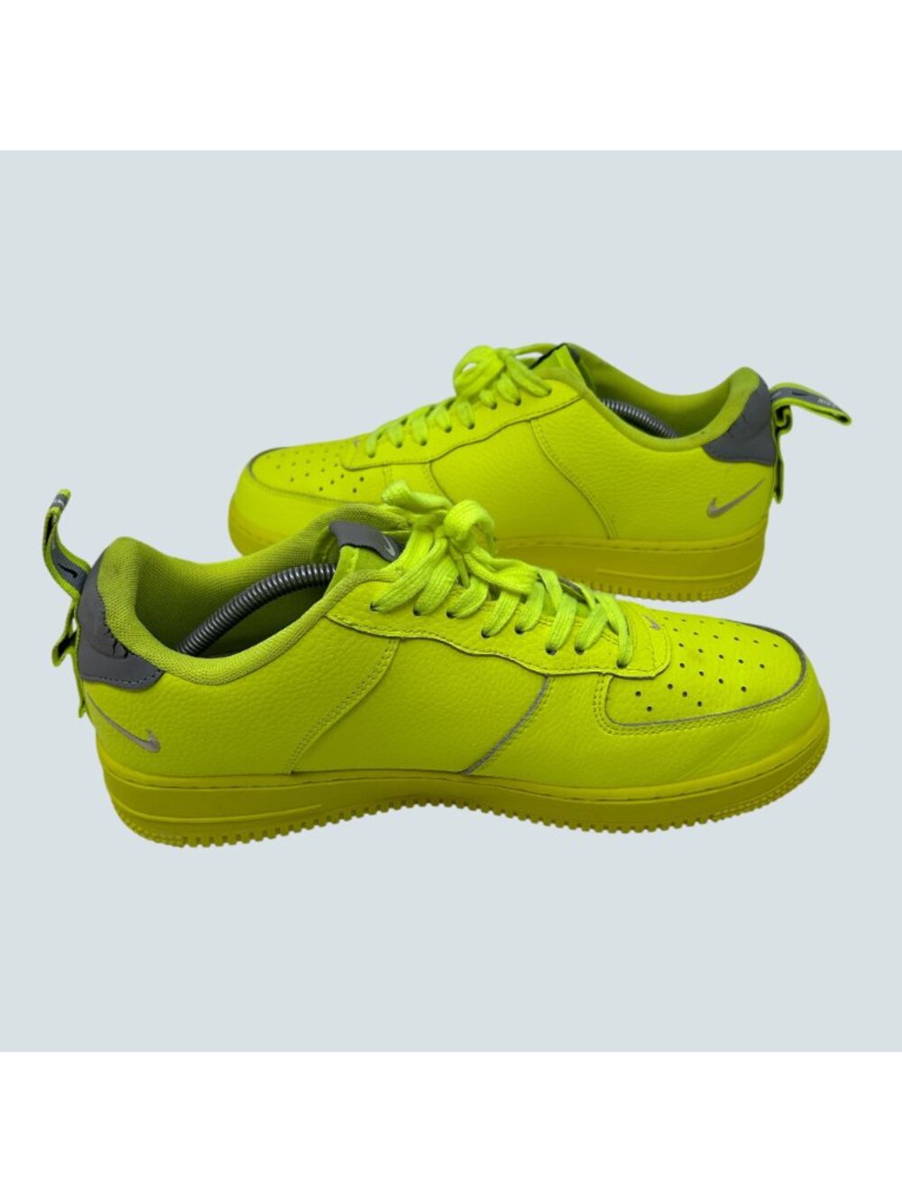 Nike Air Force 1 '07 LV8 Utility Volt Men's Size 11 AJ7747-700 Overbranding - Picture 7 of 12